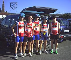 Campeonato de Asturias en Viesques 2008 con Jorge Plata y Victor Bronce.