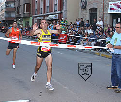 Charlie en competición Club Atletismo Cangas de Onís