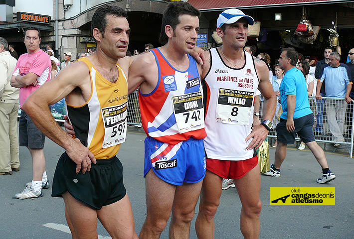 Los tres primeros