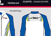 Material deportivo del Club Cangas de Onís Atletismo